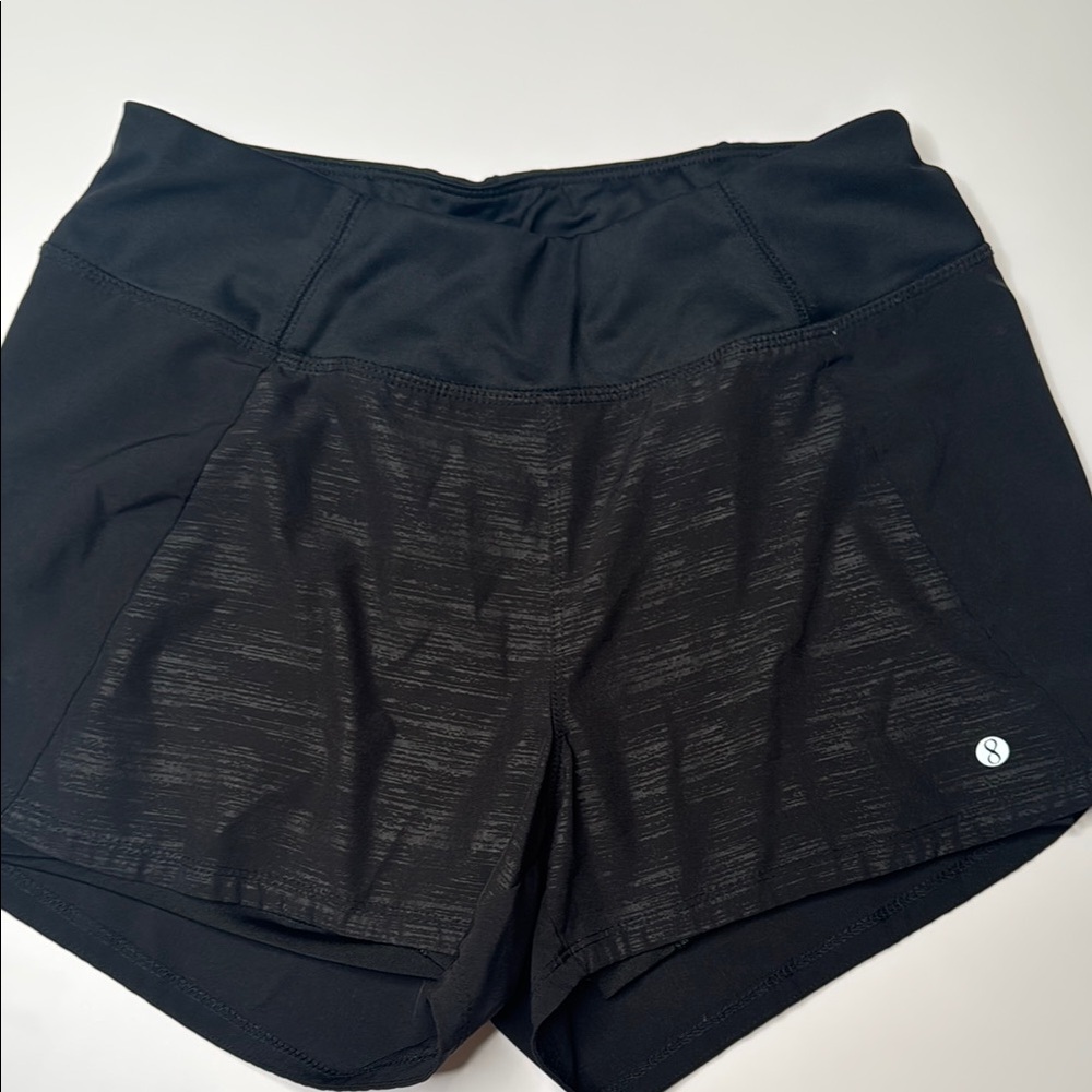 Layer 8 Black Athletic Shorts for Active Comfort